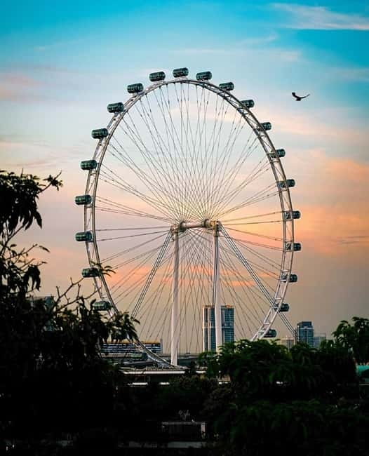 Singapore: Singapore Flyer Entry Ticket - The 30-Minute Capsule Ride: 165 Meters, Air-Conditioned, and Surprisingly Relaxing