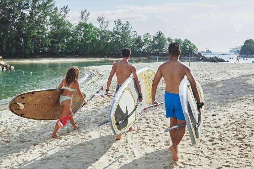 Singapore: Stand up Paddle board - Ola Beach Club Ticket - Where to go and how to start without stress