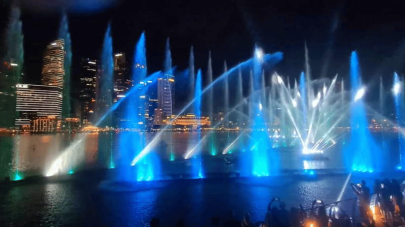 Singapore: Sunset River Cruise and Light Shows Tour - Gardens by the Bay at Night: Garden Rhapsody and the Supertrees