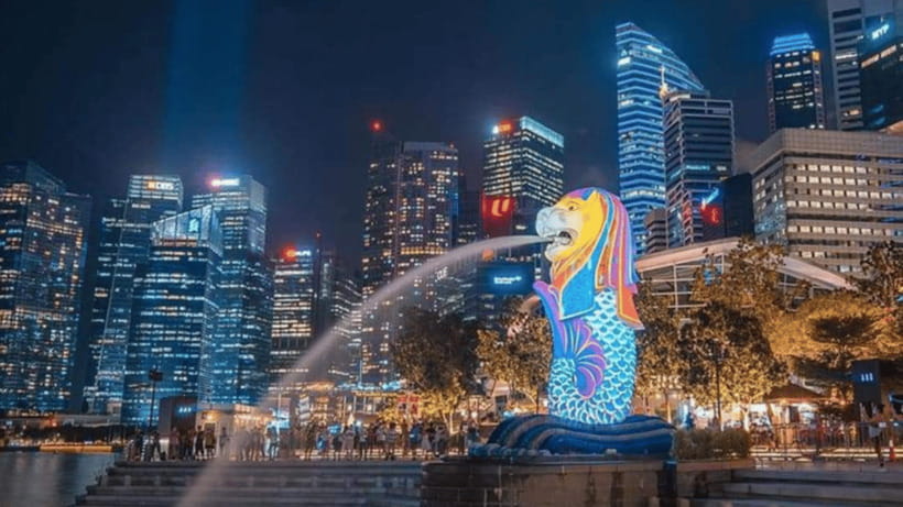 Singapore: Sunset River Cruise and Light Shows Tour - Marina Bay Sands Spectra: Lasers, Water, and Projections