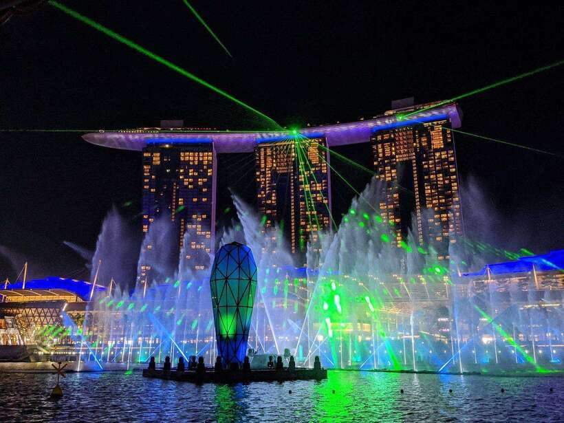 Singapore Twilights with River Cruise & Light Shows - Key things I’d circle on your map