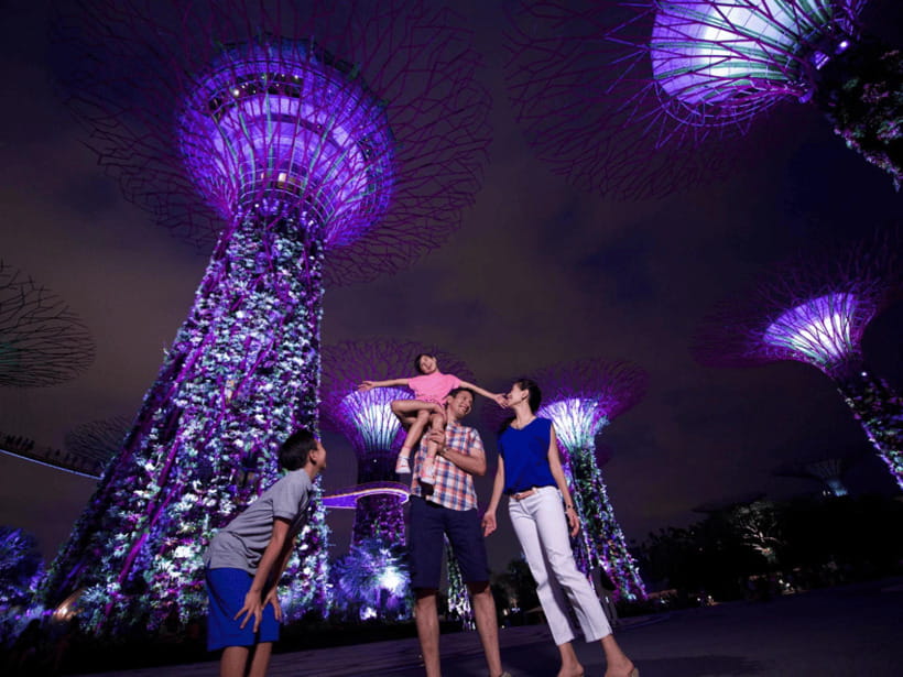 Singapore Twilights with River Cruise & Light Shows - Lau Pa Sat drop-off: turn the show into dinner