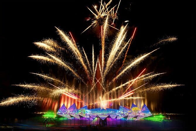 Singapore: Wings of Time Show Entry Ticket - The 30-minute flow: from Fireworks Symphony to the finale