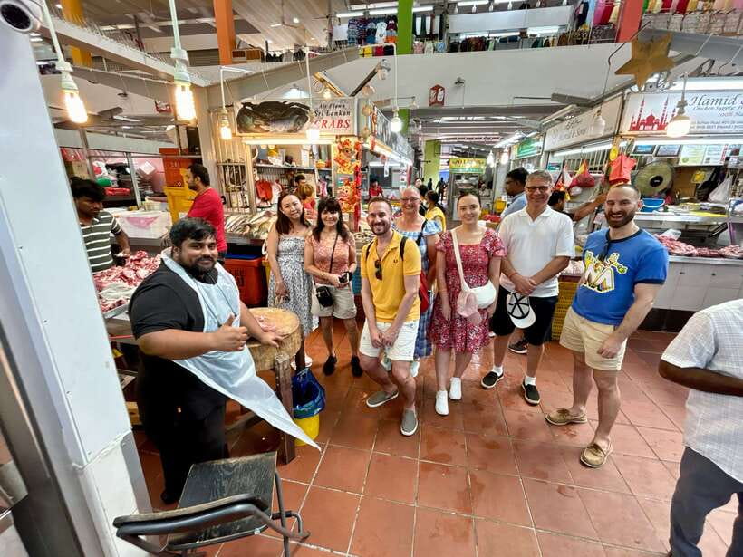 Street Food, Cultural & Historical Tour of 3 Ethnic Quarters - Chinatown: hawker centre meals, a Buddhist temple visit, and street-history stops
